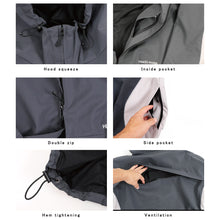 Read the image into the gallery view, WAVE JACKET CHARCOAL L.GRAY