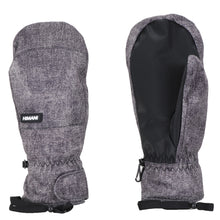 갤러리보기에 이미지를 읽고 MITTEN GLOVES STONE WASH BLACK 510