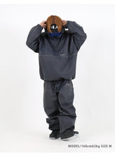 Read the image into the gallery view, STITCH JACKET CHARCOAL