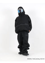 Read the image into the gallery view, REFLECTIVE JACKET BLACK