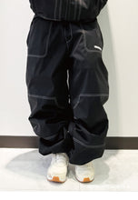 Lisez l'image dans la vue de la galerie, PAINTER PANEL PANTS BLACK