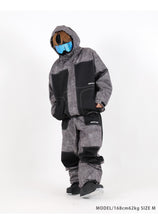 갤러리보기에 이미지를 읽고 PAINTER JACKET STONE WASH BLACK
