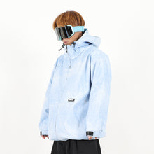 Read the image into the gallery view, ZIP JACKET STONE WASH L.BLUE