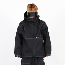 Read the image into the gallery view, STITCH JACKET BLACK