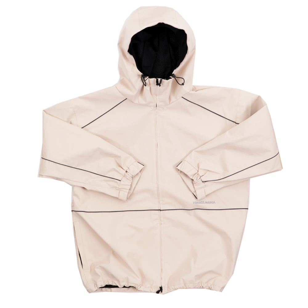 REFLECTOR JACKET CREAM BEIGE – HIMASS MANIA