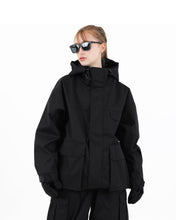 Read the image into the gallery view, CARGO JACKET BLACK