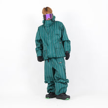 Read the image into the gallery view, CARGO JACKET STRIPE D.GREEN