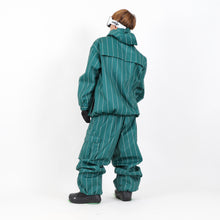 Read the image into the gallery view, CARGO JACKET STRIPE D.GREEN