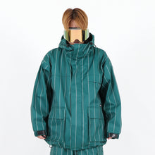 Read the image into the gallery view, CARGO JACKET STRIPE D.GREEN