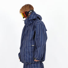 Read the image into the gallery view, CARGO JACKET STRIPE D.NAVY