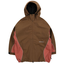 Read the image into the gallery view, WAVE JACKET BROWN SIENNA