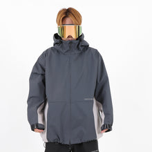 Read the image into the gallery view, WAVE JACKET CHARCOAL L.GRAY