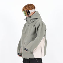 Read the image into the gallery view, WAVE JACKET L.KHAKI CREAM BEIGE