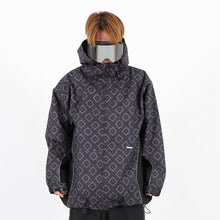 Read the image into the gallery view, WAVE JACKET PAISLEY BLACK BLACK
