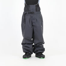 Read the image into the gallery view, DOUBLE TUCK PANTS CHARCOAL