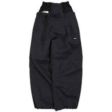 Read the image into the gallery view, DOUBLE TUCK PANTS CHARCOAL