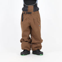 Read the image into the gallery view, DOUBLE TUCK PANTS D.BROWN