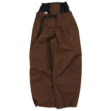 Read the image into the gallery view, DOUBLE TUCK PANTS D.BROWN
