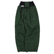 Read the image into the gallery view, DOUBLE TUCK PANTS D.GREEN