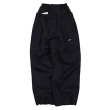 Read the image into the gallery view, DOUBLE TUCK PANTS D.NAVY