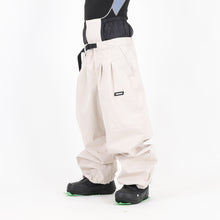 Read the image into the gallery view, DOUBLE TUCK PANTS ECRU BEIGE