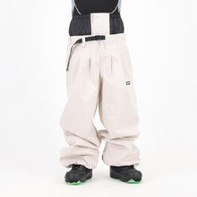 Read the image into the gallery view, DOUBLE TUCK PANTS ECRU BEIGE