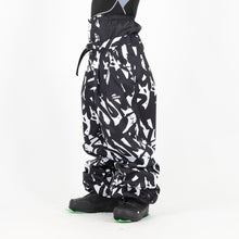 Read the image into the gallery view, DOUBLE TUCK PANTS GRAFFITI