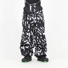 Read the image into the gallery view, DOUBLE TUCK PANTS GRAFFITI