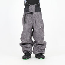 Read the image into the gallery view, DOUBLE TUCK PANTS STONE WASH BLACK