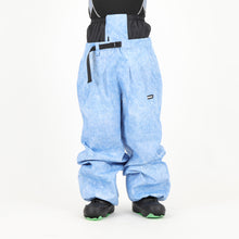 Read the image into the gallery view, DOUBLE TUCK PANTS STONE WASH BLUE