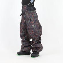 Read the image into the gallery view, DOUBLE TUCK PANTS PAISLEY VINTAGE