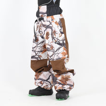 Read the image into the gallery view, DOUBLE TUCK PANTS REAL TREE.W