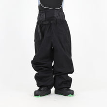 Read the image into the gallery view, BARREL PANTS BLACK