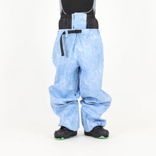 Read the image into the gallery view, BARREL PANTS STONE WASH BLUE