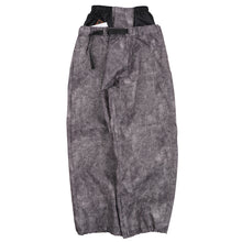 Read the image into the gallery view, BARREL PANTS STONE WASH BLACK