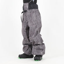 Read the image into the gallery view, BARREL PANTS STONE WASH BLACK