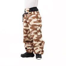 Read the image into the gallery view, CARGO PATTERN PANTS
