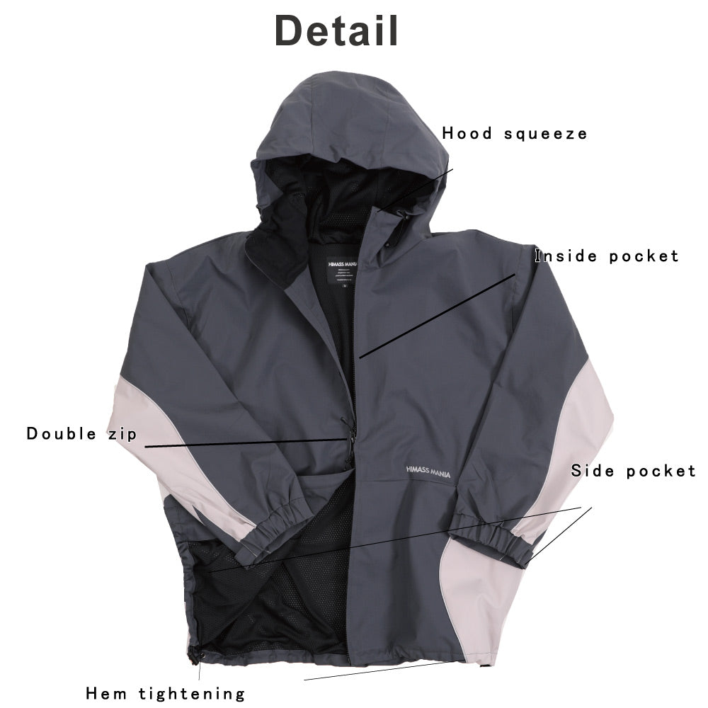 WAVE JACKET BLACK – HIMASS MANIA
