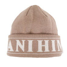 画像をギャラリービューアに読み込む, LOGO BEANIE BROWN hi-16
