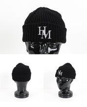 画像をギャラリービューアに読み込む, LOGO BEANIE BLACK hi-24
