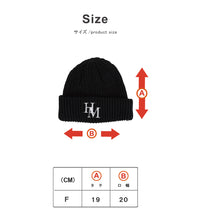 画像をギャラリービューアに読み込む, LOGO BEANIE BLACK hi-24
