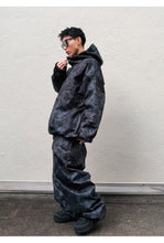 画像をギャラリービューアに読み込む, STITCH JACKET TIEDYE BLACK

