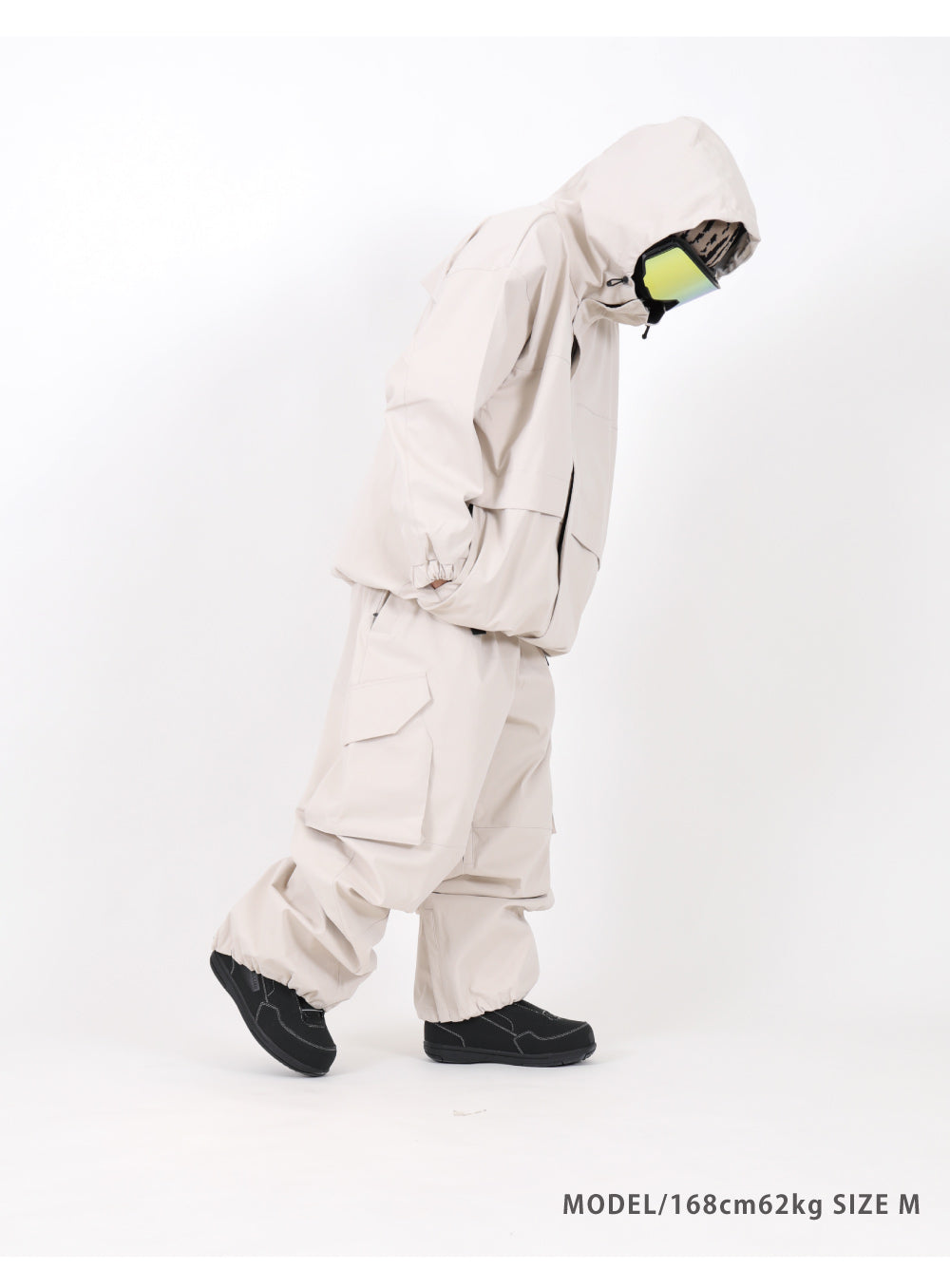 HIMASS MANIA® MOUNTAIN JACKET ECRU BEIGE 10/15 Schedule Shipment MOUNTAIN JACKET ECRU BEIGE – HIMASS MANIA