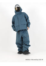 Lesen Sie das Bild in der Galerieansicht, TWOTUCK PANTS CHARCOALNAVY
