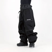 Read the image into the gallery view, PAINTER PANEL PANTS BLACK
