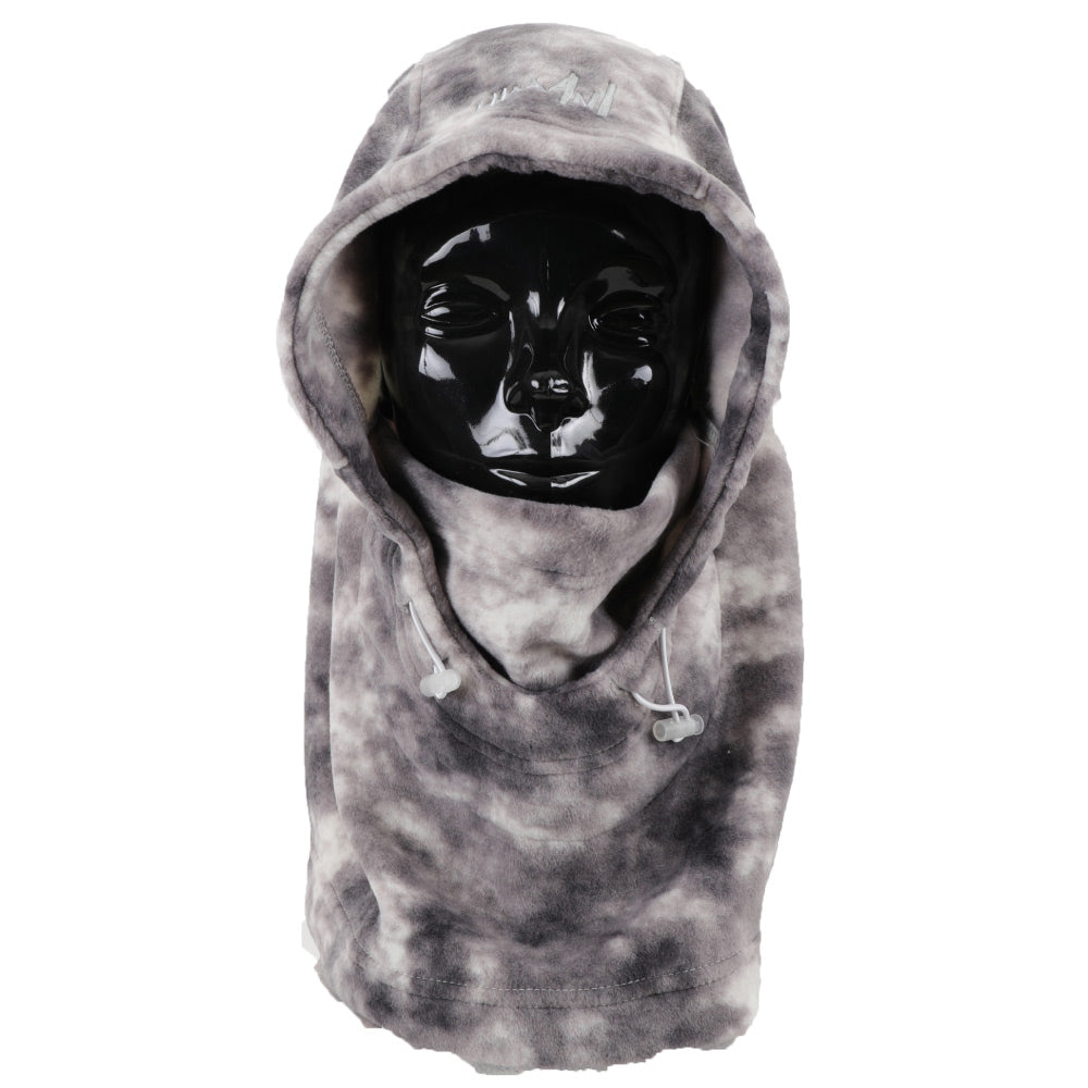 HOOD WARMER TIEDYE GRAY