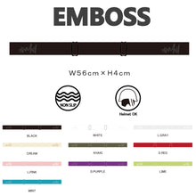 将图像阅读到画廊视图中， EMBOSS SPARE STRAP

