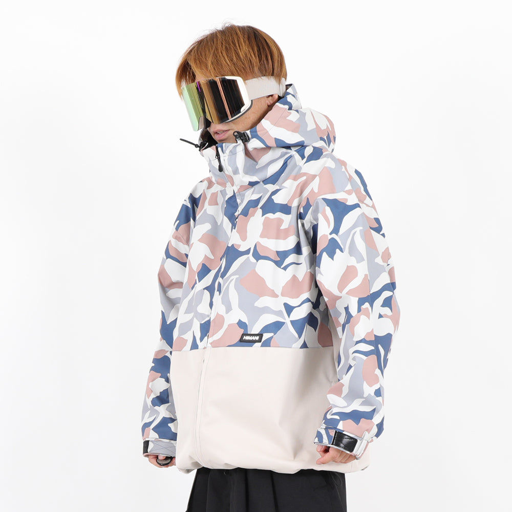 HIMANI カモフラージュ スノーウェア ZIP JACKET FLOWER – HIMASS MANIA