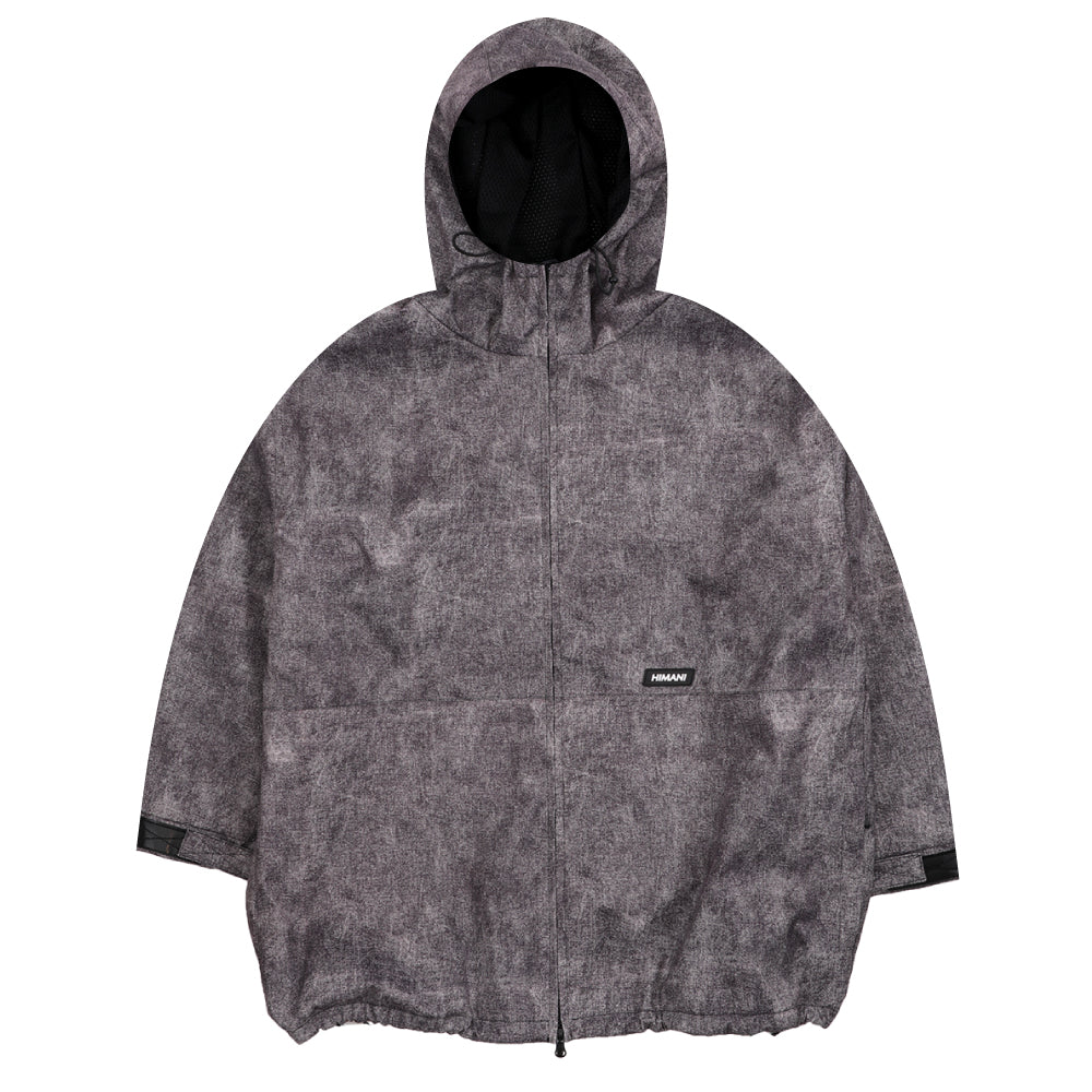 ZIP JACKET STONE WASH BLACK