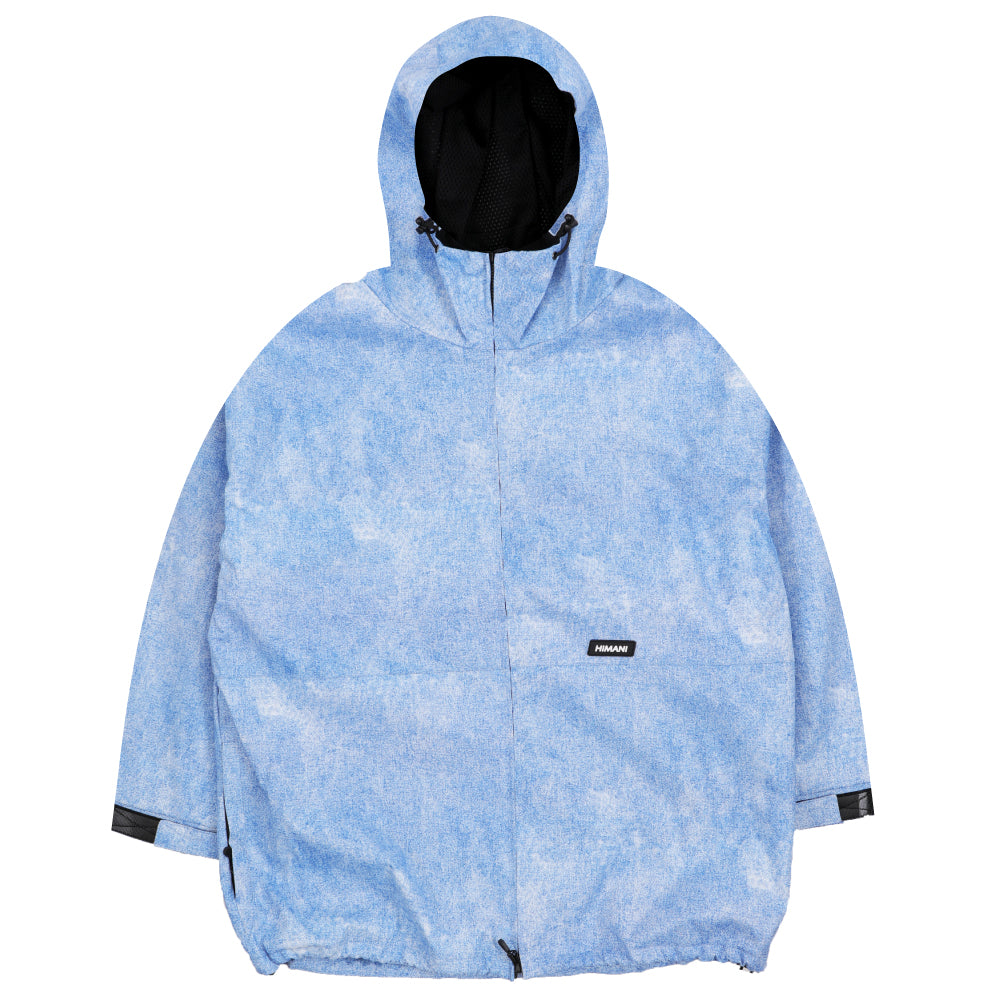 ZIP JACKET STONE WASH BLUE